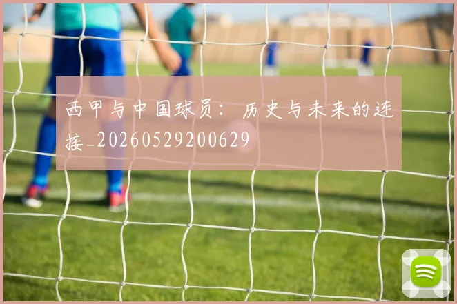 西甲与中国球员:历史与未来的连接_20260529200629